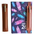 Pen Holder with Pen Brown